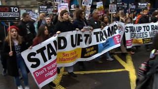 H13 uk trump protest