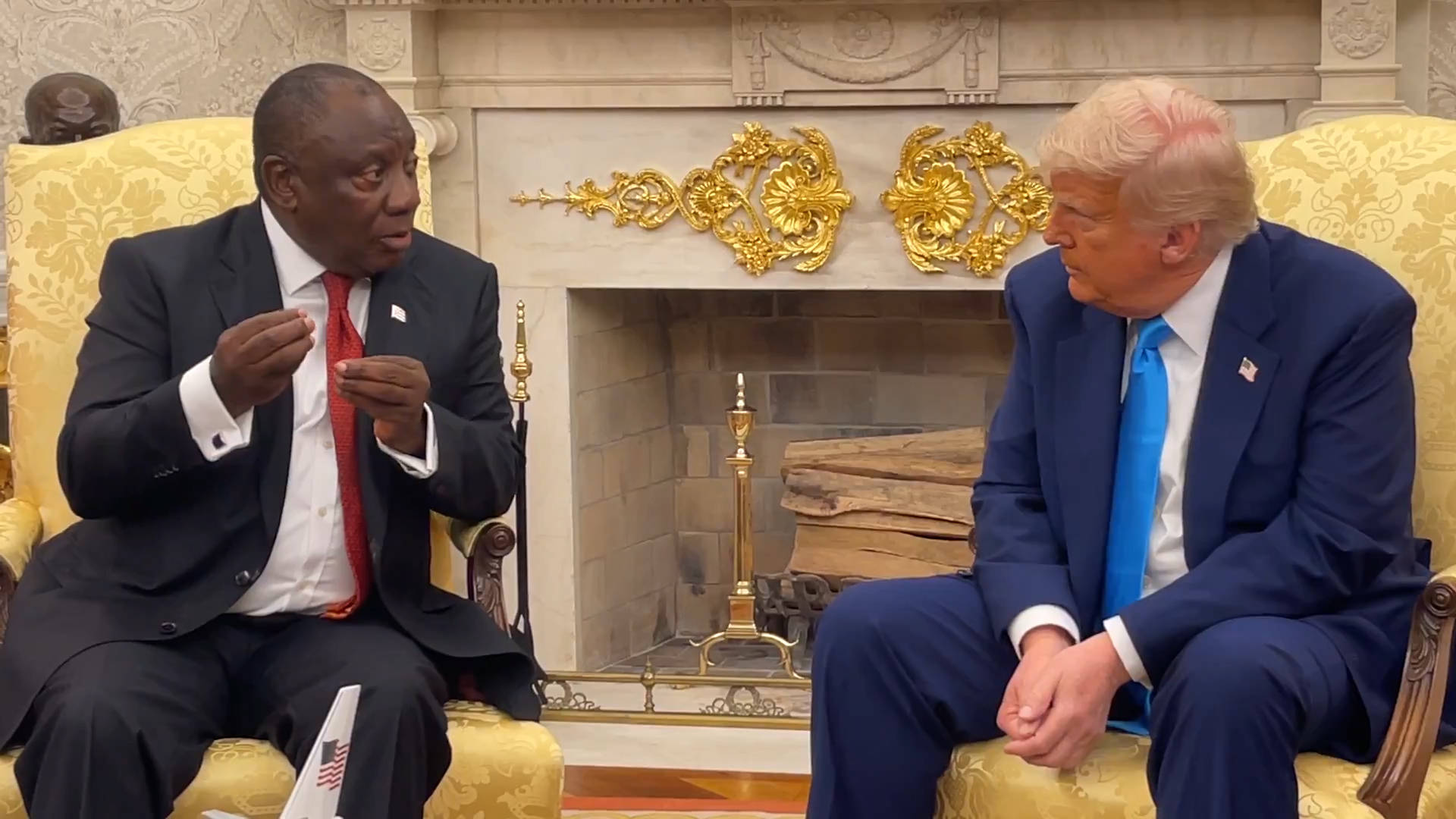 Trump Confronts South Africa’s Cyril Ramaphosa with Claims of “White ...