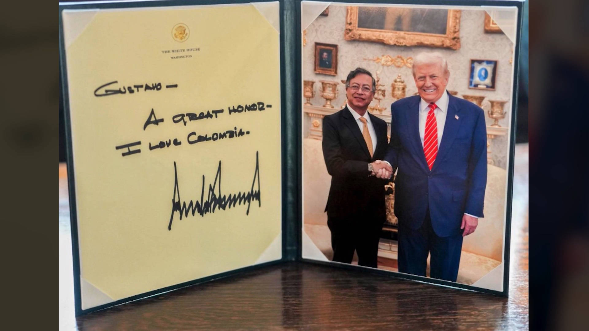 Colombian President Gustavo Petro Meets With Trump at the White House
