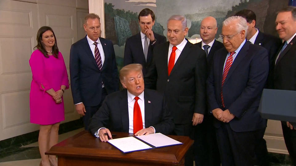 H2 trump golan heights decree