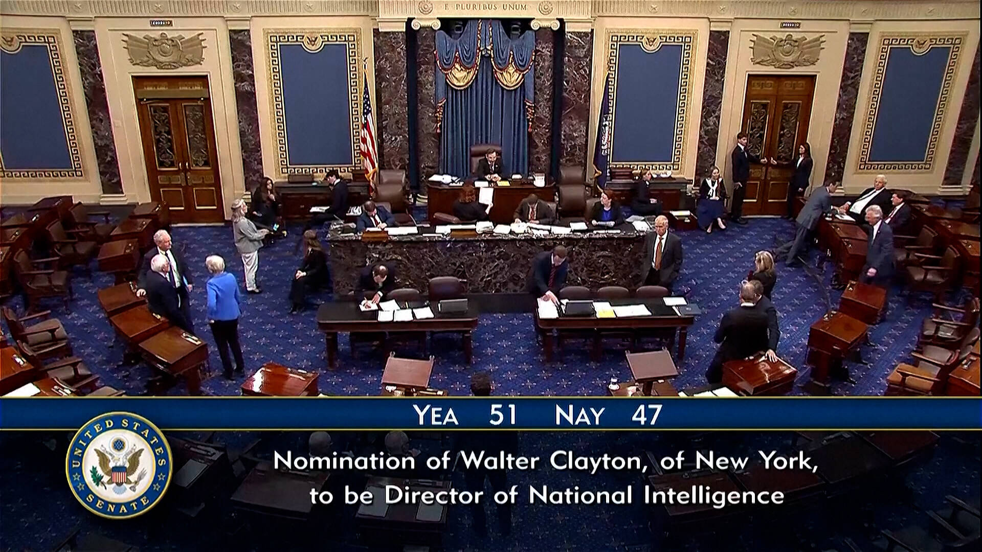 Senat bestätigt Jay Clayton als Direktor des Nationalen ...
