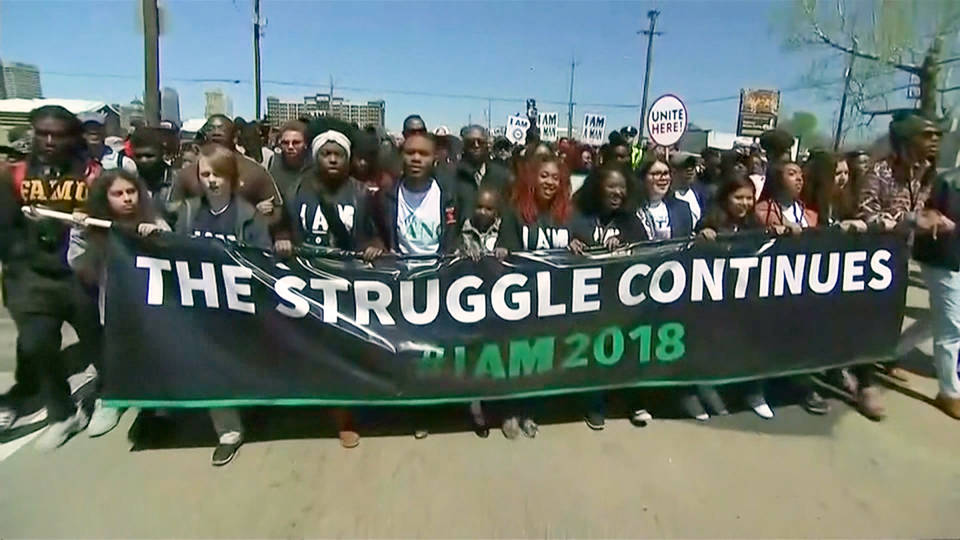 H13 mlk memphis march
