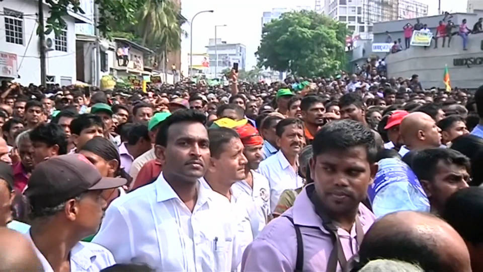 H9 sri lanka protest