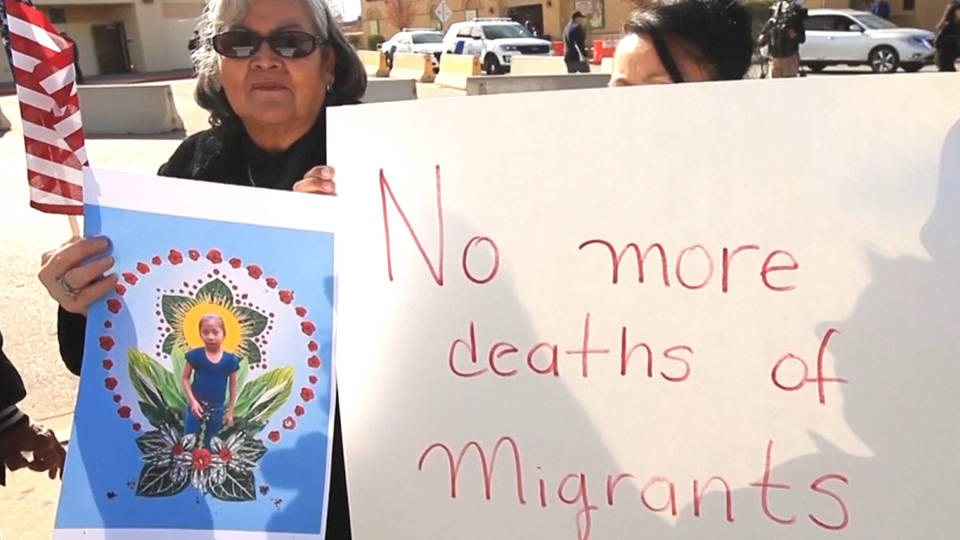 H9 jakelin death protest sign