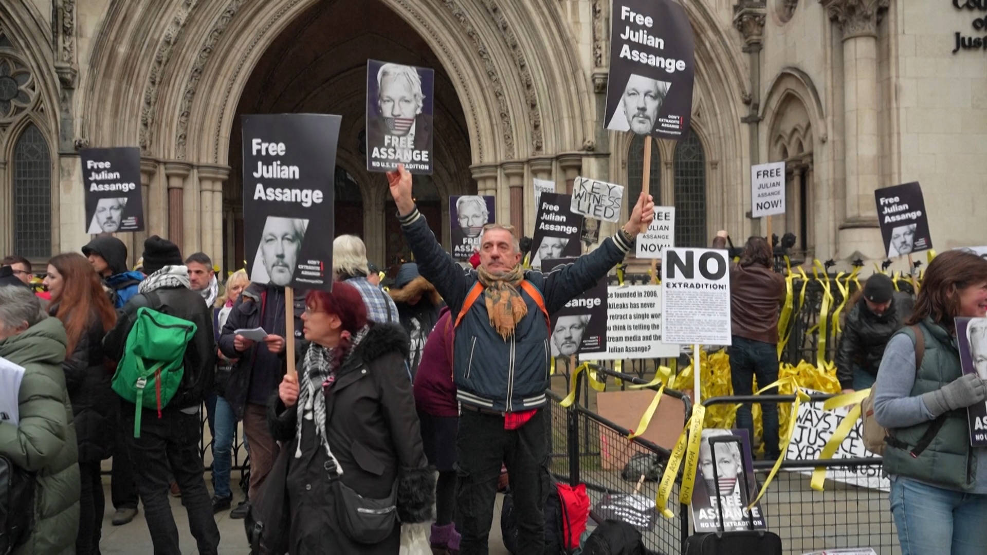 U.K. High Court Hears U.S.’s Extradition Case Against Julian Assange in ...