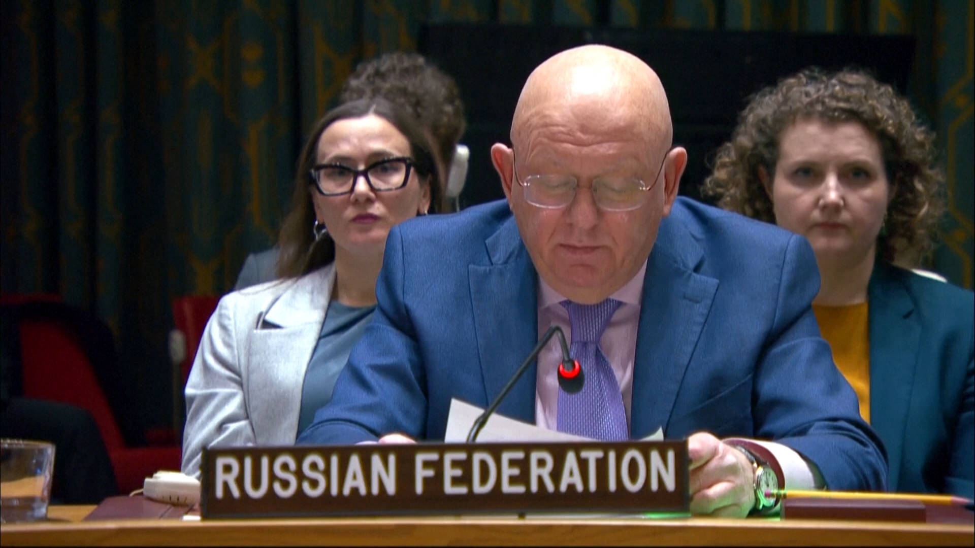 Russia, China Condemn Iran Strikes in Emergency Meeting of U.N. Security Council