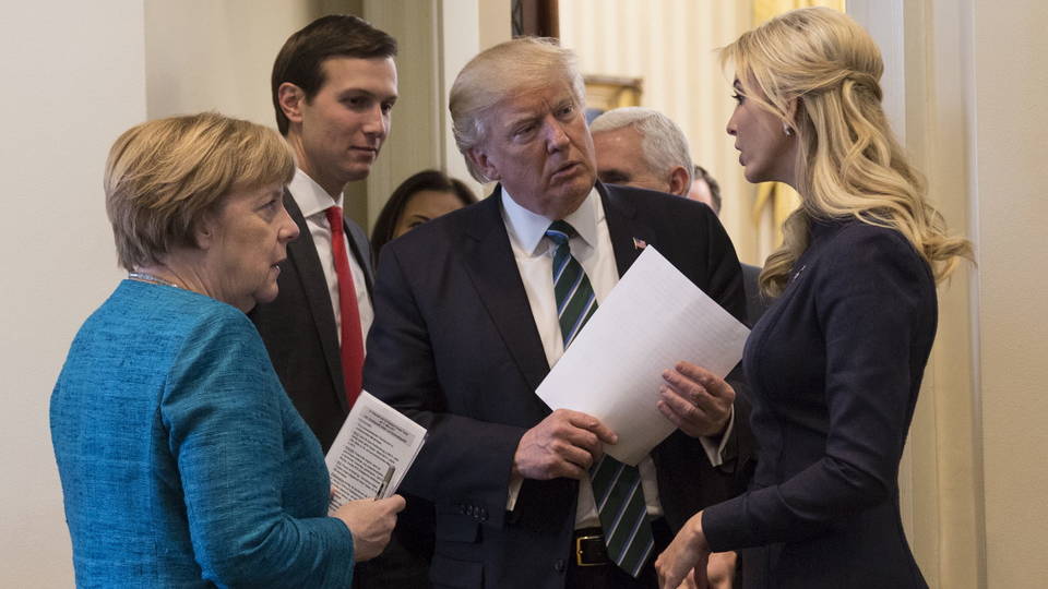 Hundreds of White House emails sent to third Kushner family account
