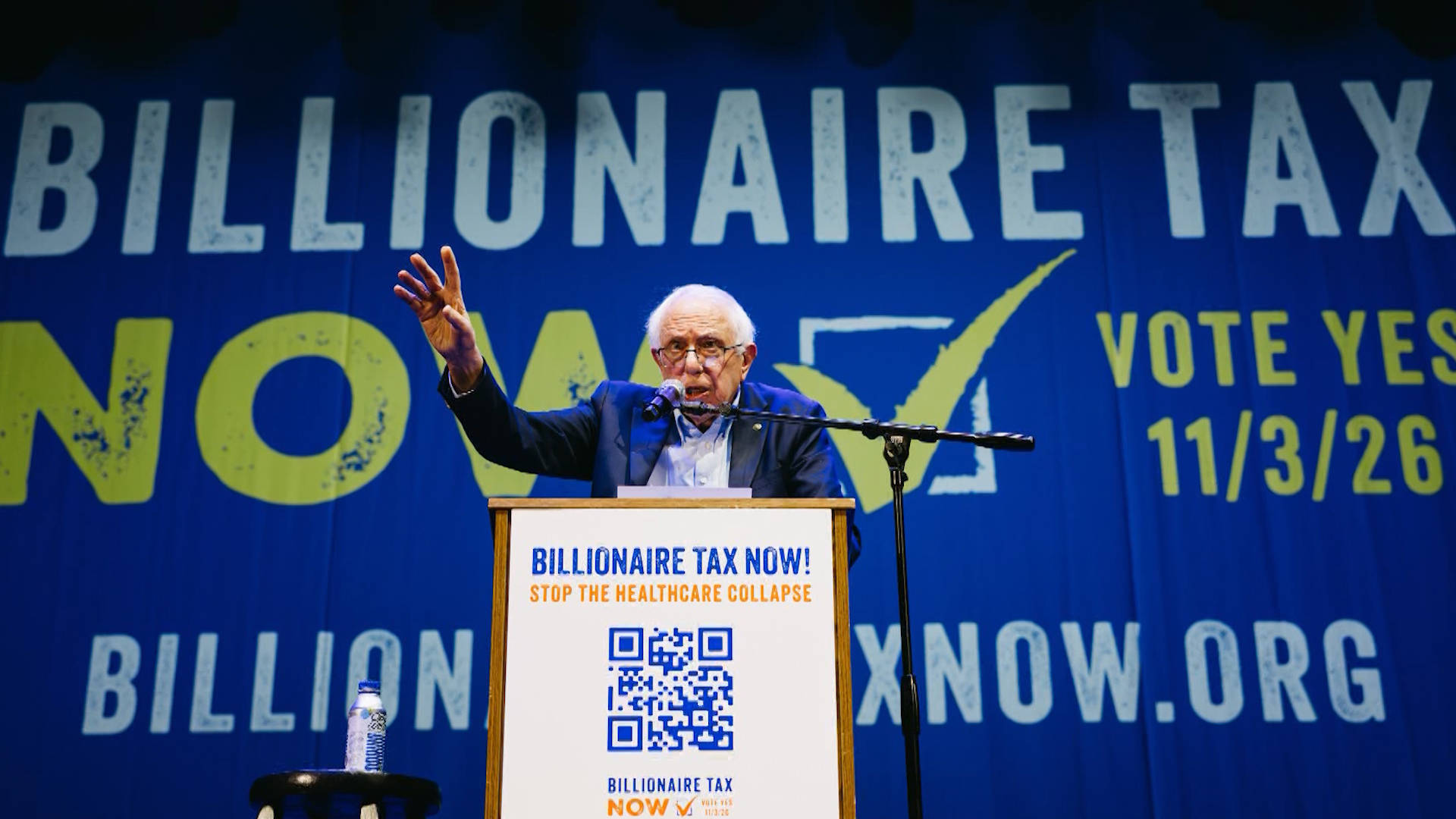 Bernie Sanders wirbt um Unterstützung für die kalifornische ...