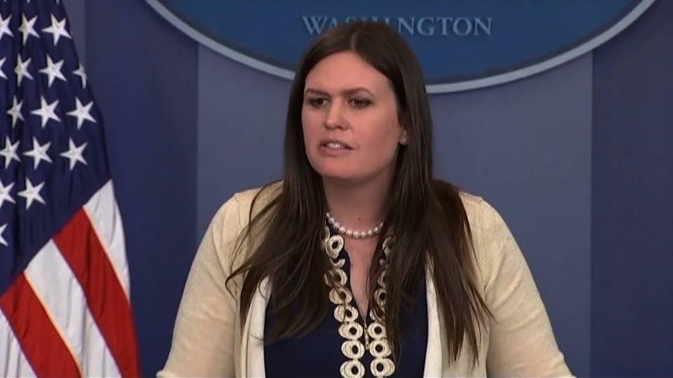 H02 sarah huckabee sanders comey