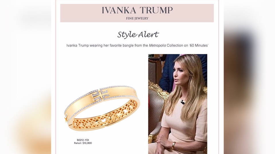 H09 ivanka bracelet