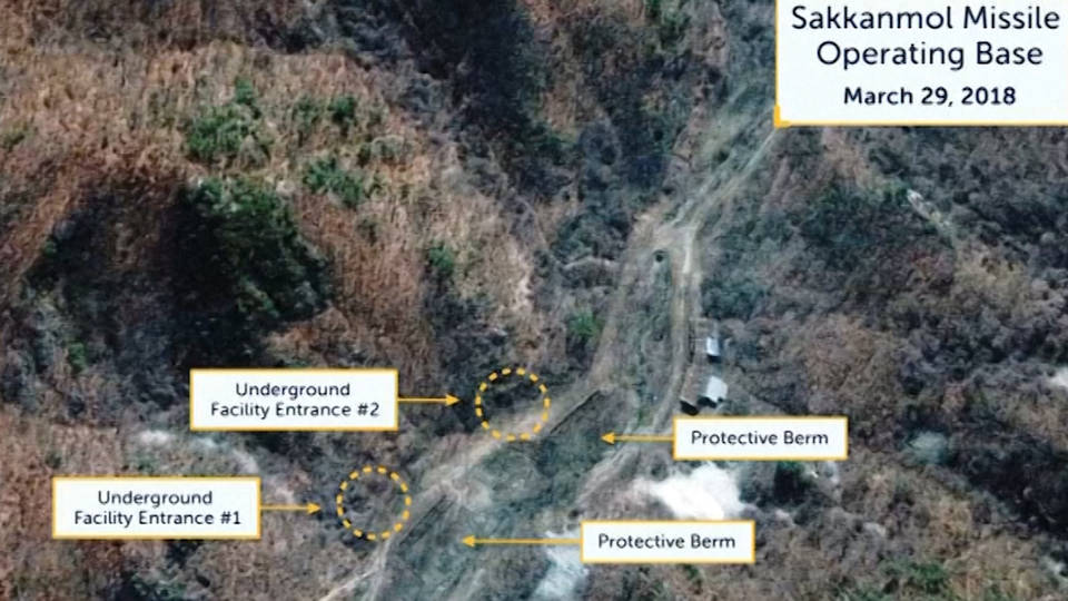 H9 north korea missile sites