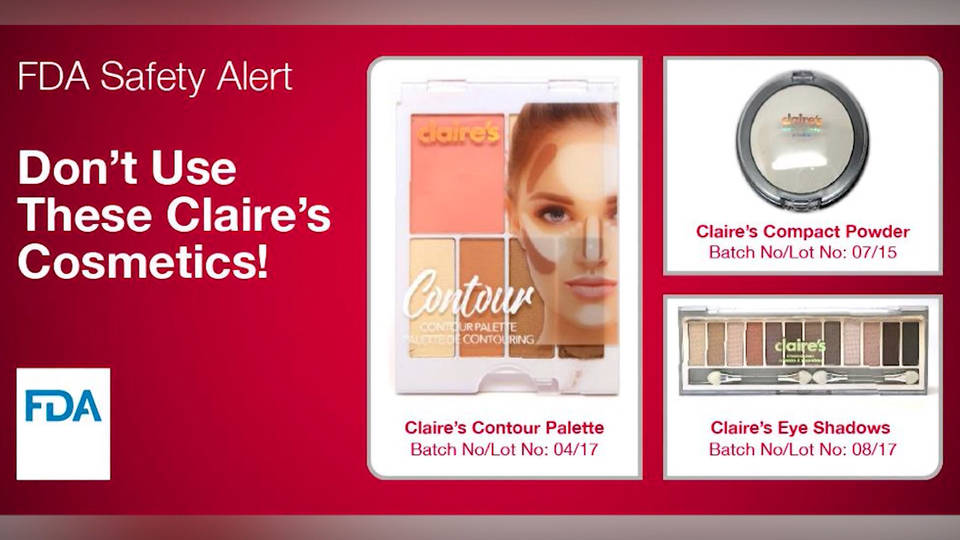 H12 asbestos cosmetics