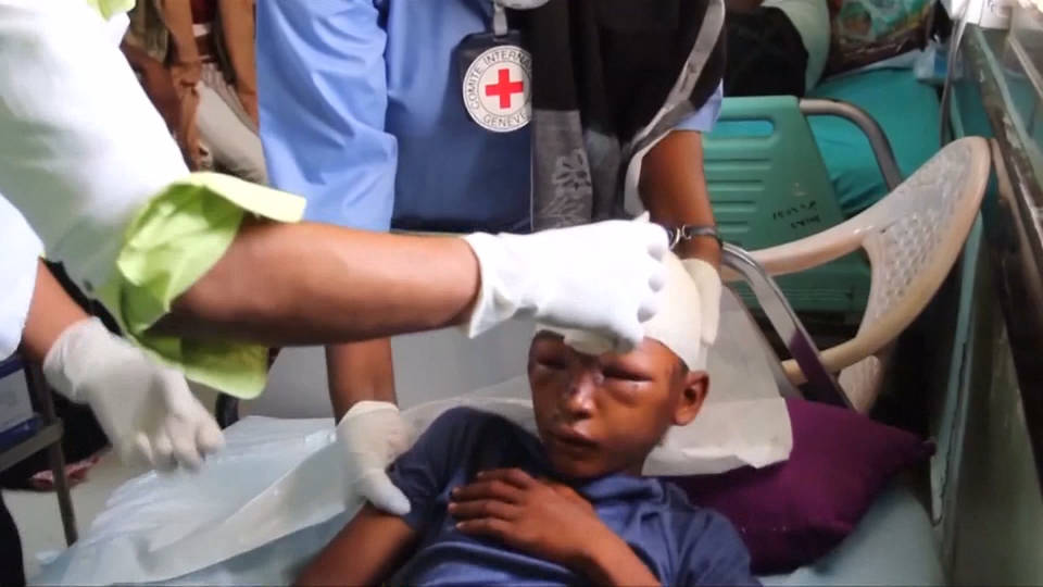 H5 us backed saudi forces responsible for child death