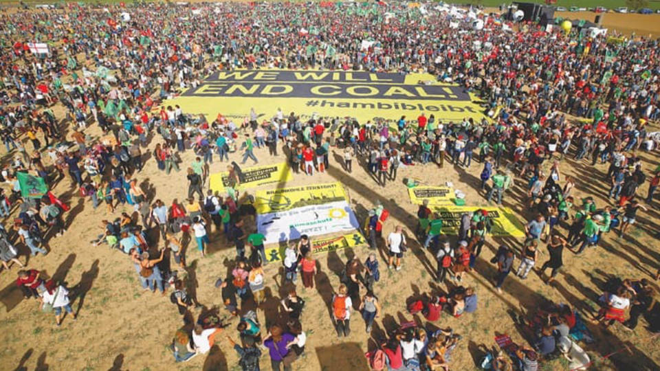 H13 coal protest