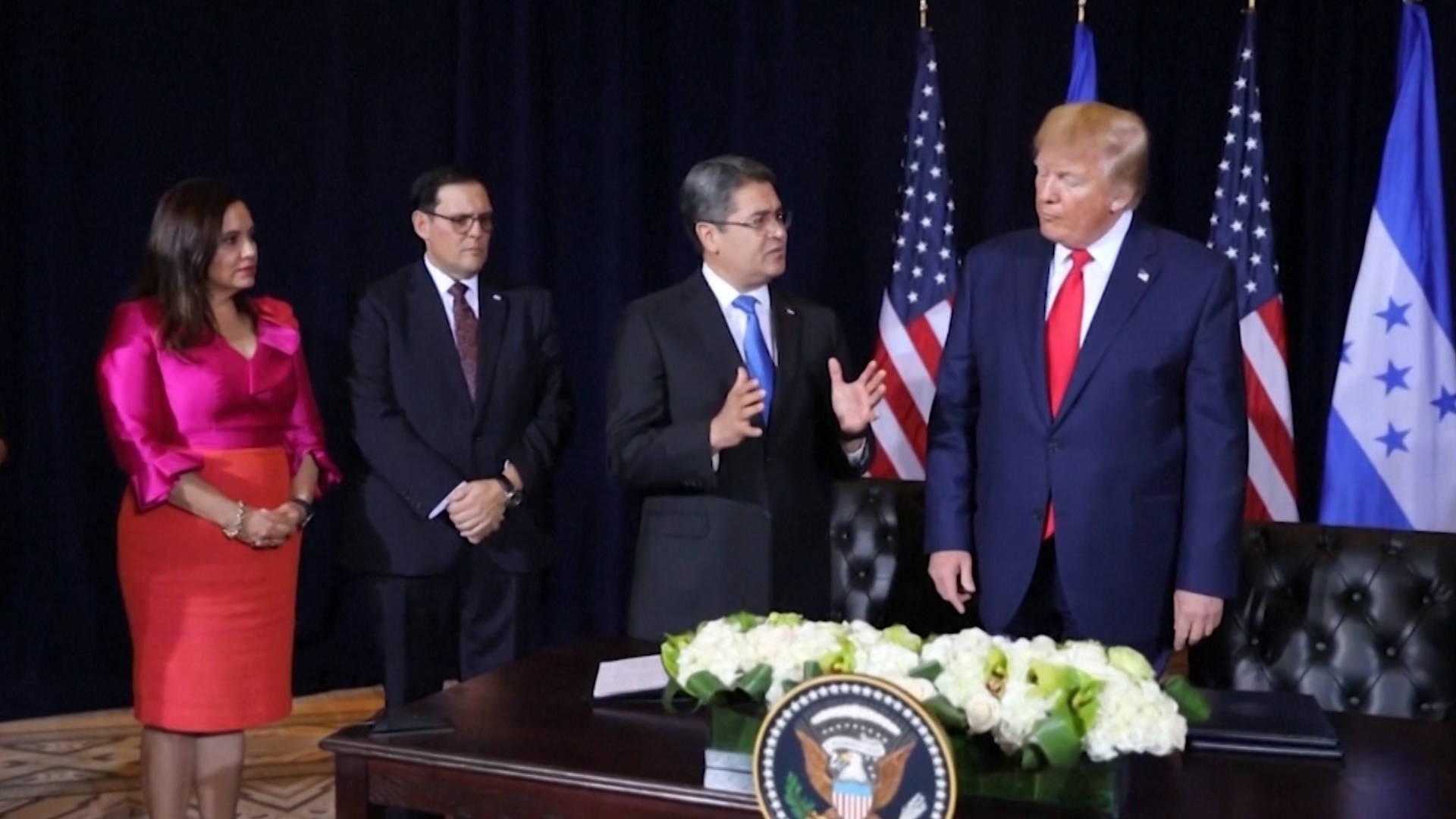 Republican Lawmakers Criticize Trump Decision to Pardon Former Honduran President Hernández