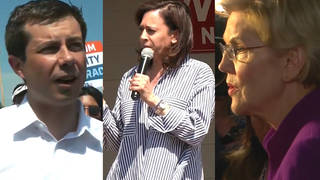H11 2020 democrats racial inequalities new orleans essence festival kamala harris pete buttigieg elizabeth warren
