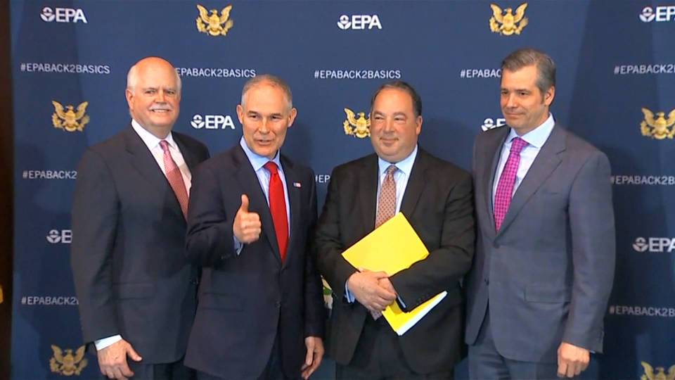 H5 scott pruitt epa scandals