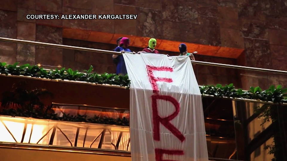 h07 pussy riot trump tower