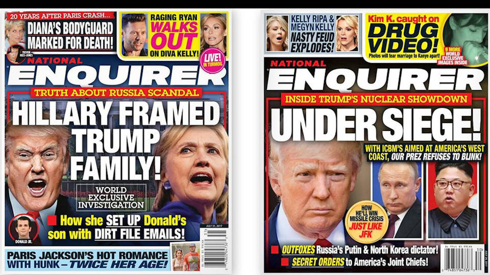 H8 national enquirer trump links