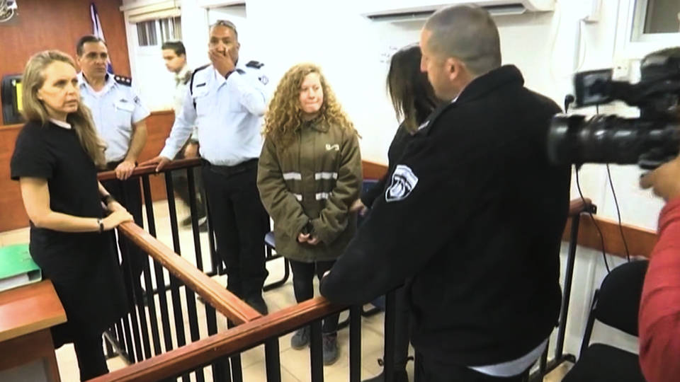 Palestinian teen released from Israeli prison