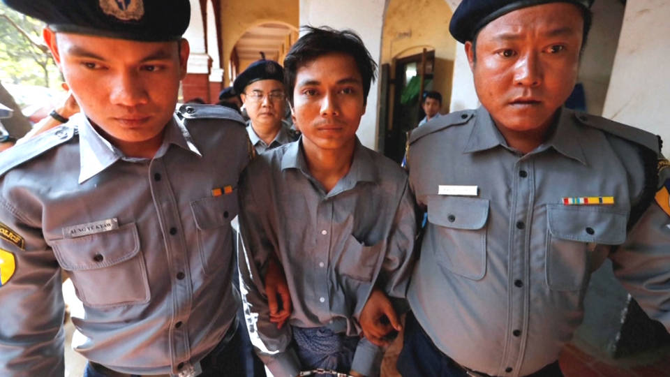 H6 burmese journalists arrest