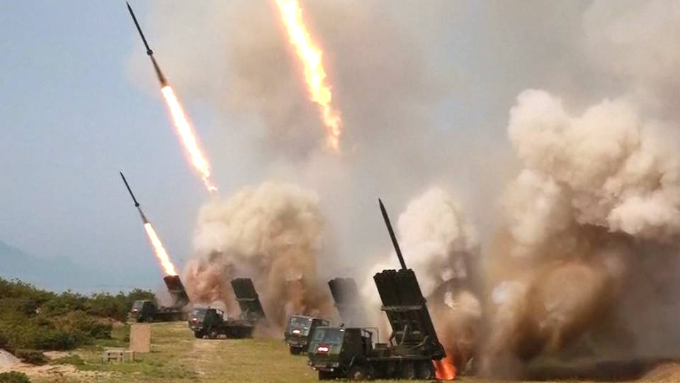 H6 north korea tests missiles kim jong un