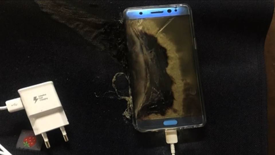 Note7 damage