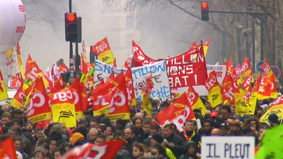 H7 french union strike