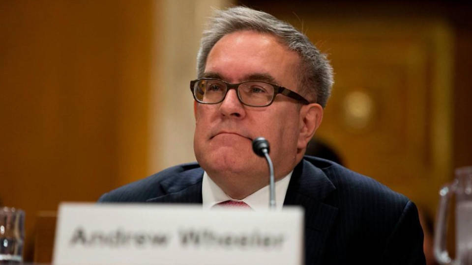H9 coal lobbyist epa andrew wheeler
