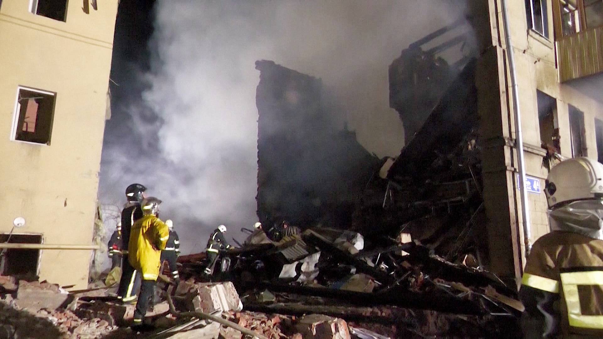 Russian Strikes on Kharkiv Kill 12, Wound Dozens