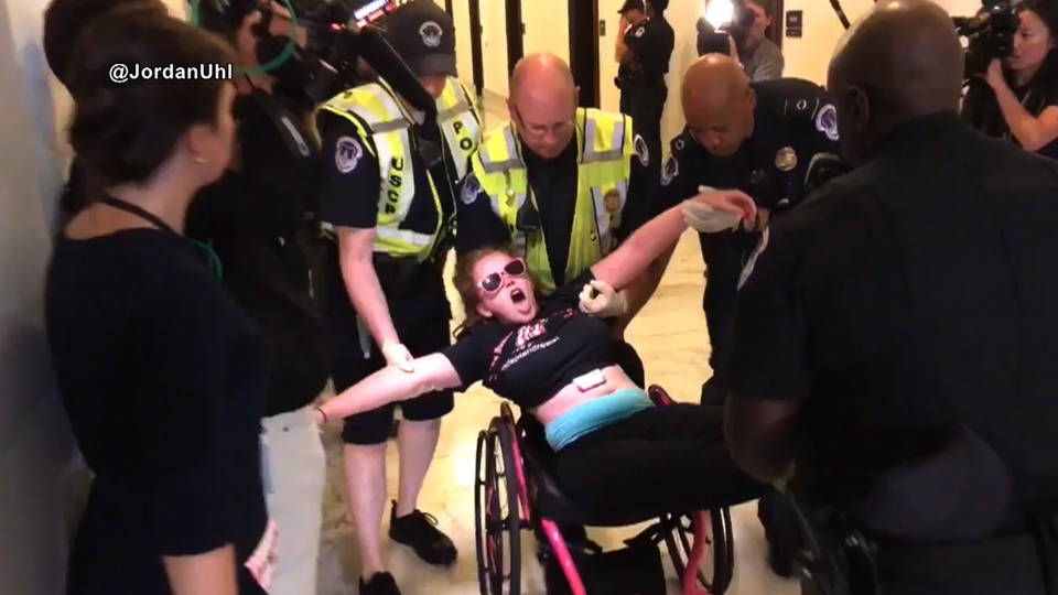 H2 healthcare protest