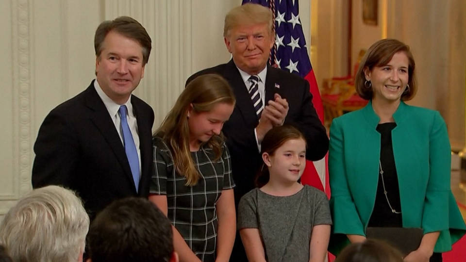 H2 trump kav swear in