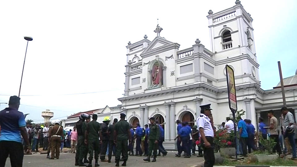 H1 sri lanka church hotel bombings