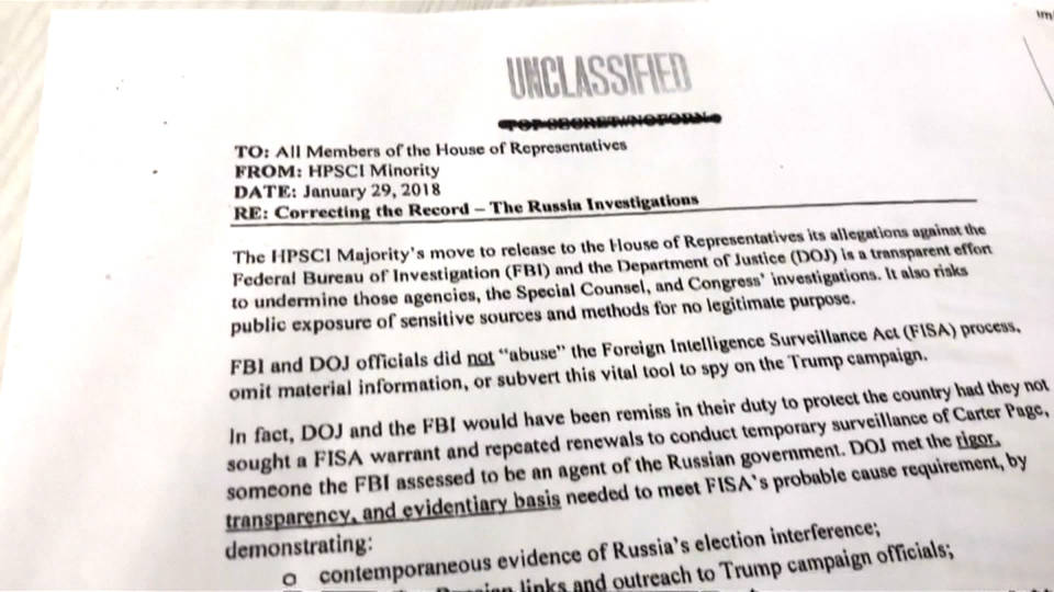 H6 democrat fbi russia memo