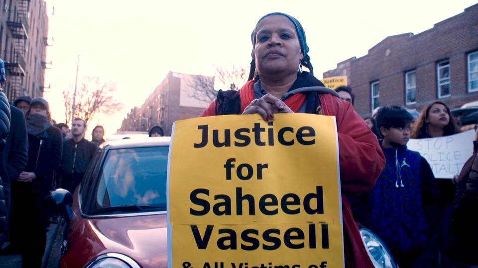 H10 brooklyn protest police shooting saheed vassell