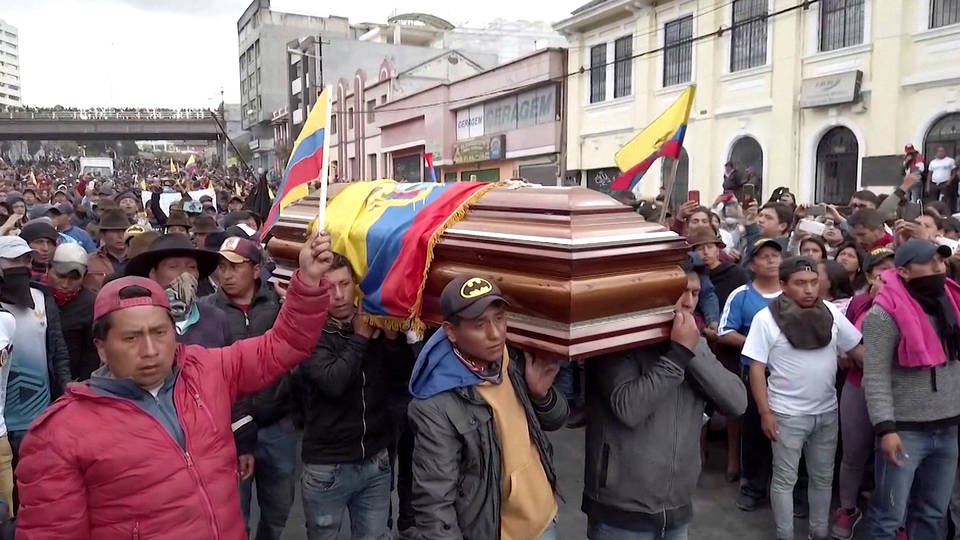 H8 ecuador protesters killed