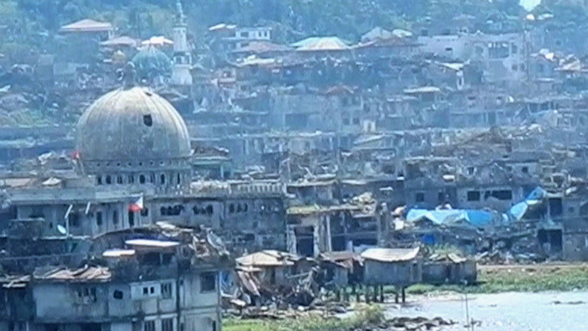 Resultado de imagen de Filipinas: Marawi, fuego bajo las ruina