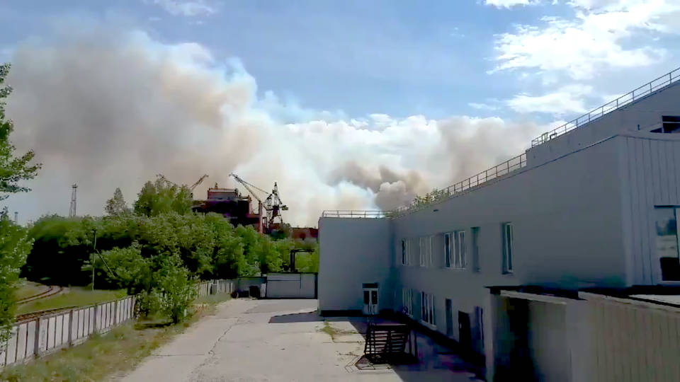 H12 chernobyl fires