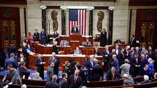 H3 war powers resolution limiting trump iran could pass senate