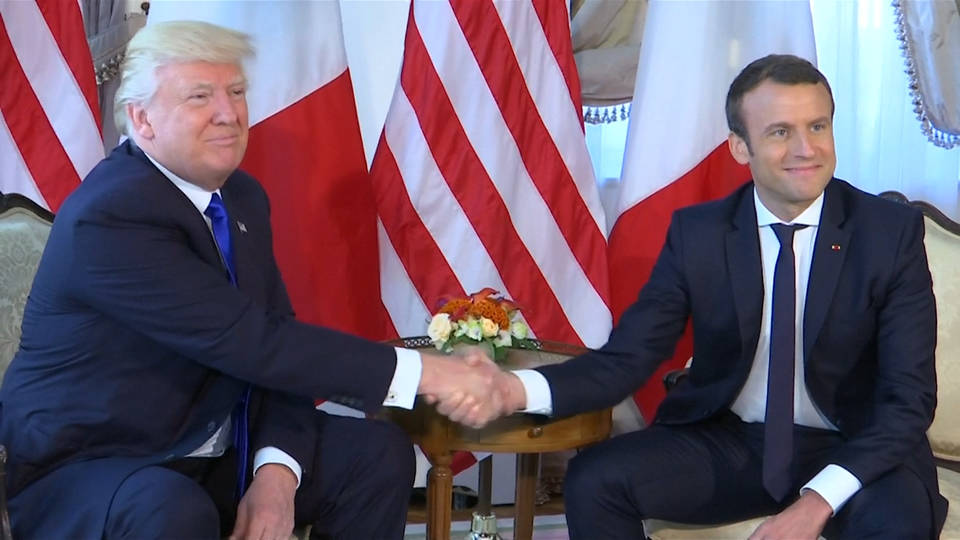 H2 macron trump