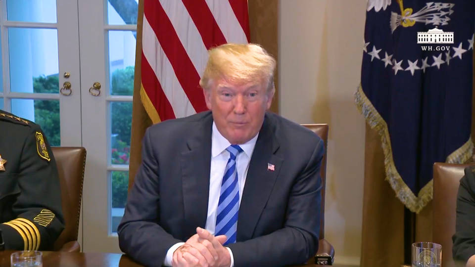 President Trump Holds Roundtable on Sanctuary Cities