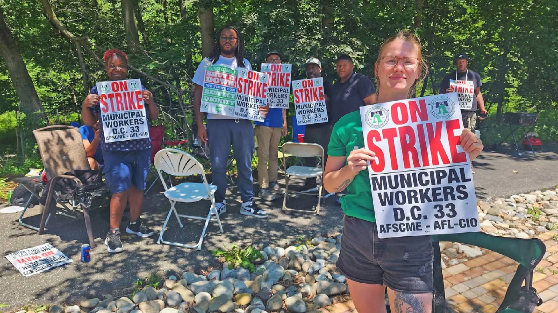 Philadelphia City Workers Have Been on Strike for One Week to Demand ...