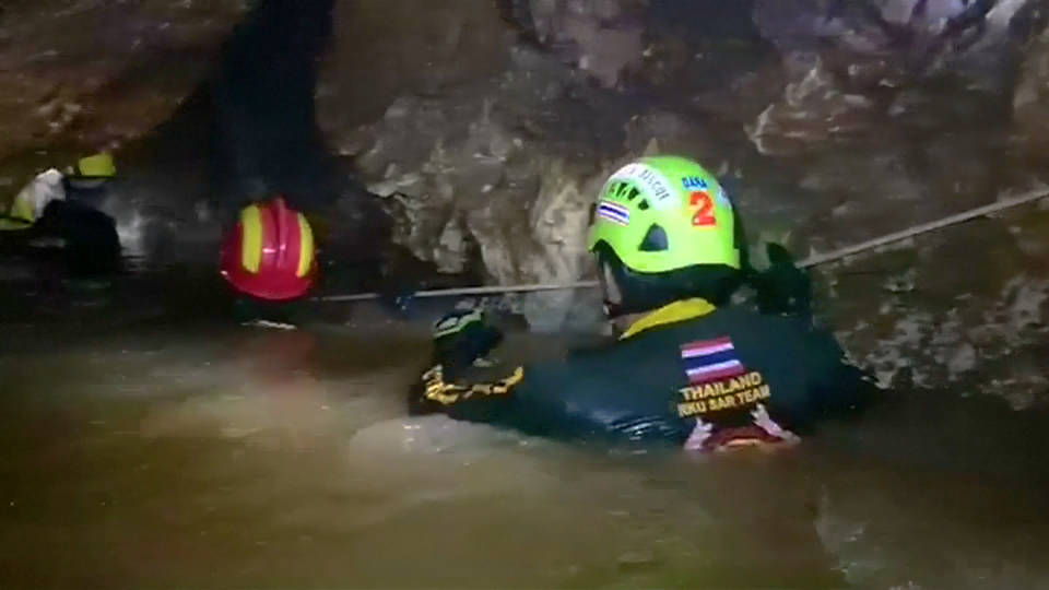 H13 thailand cave rescue efforts