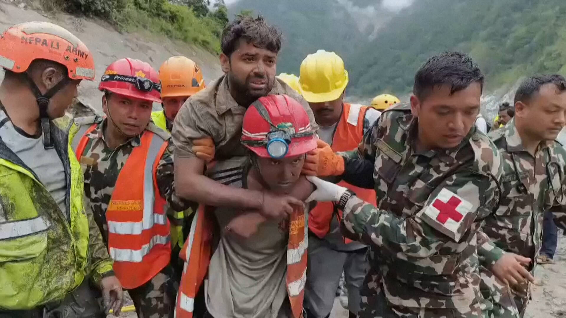 Survivors Pulled from Flooded Tunnel in Nepal as Death Toll from Glacier’s Collapse Nears 1,300
