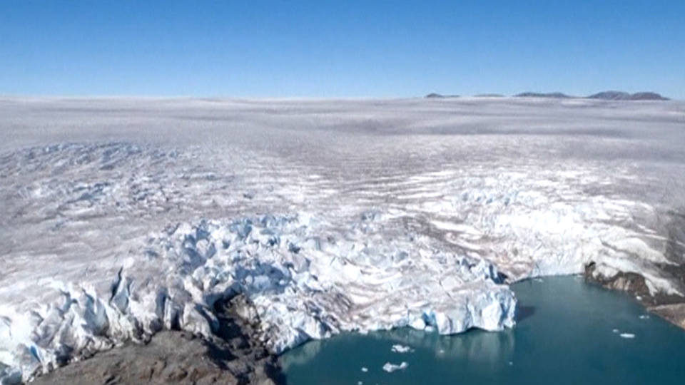 H16 greenland glacier ice sheet melting
