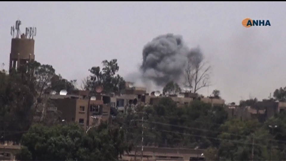 H8 syria raqqa explosion