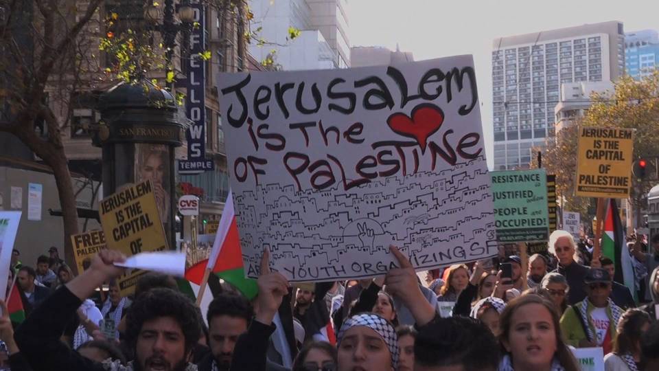 H4 palestine protest