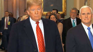 H1 trump meeting dems