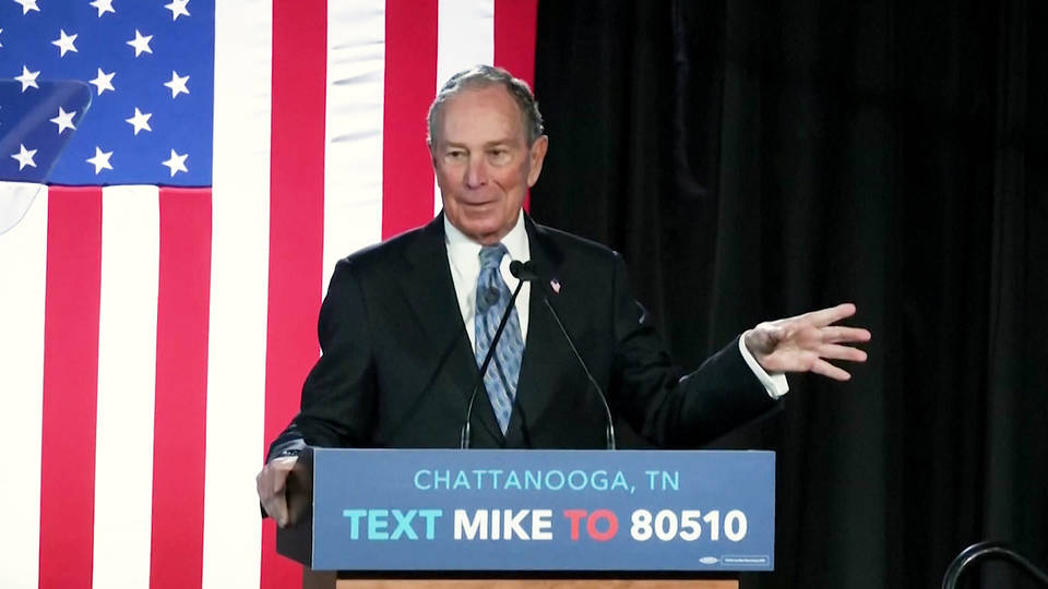 H2 bloomberg qualifies democratic debate more evidence past comments draw ire