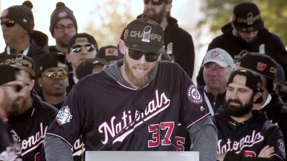 H18 nationals pitcher sean doolittle boycotts white house visit protest against trump